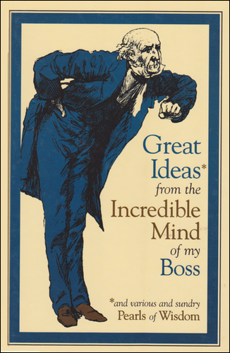 cover of Great Ideas From the Incredible Mind of My Boss.
