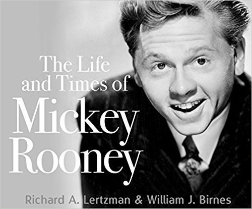 Cover of the audio for The Life and Times of Mickey Rooney.