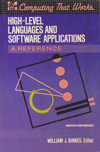 Cover of High-Level Languages and Software Applications.