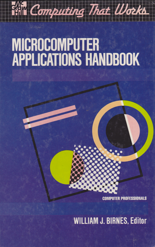 Cover of Microcomputer Applications Handbook.