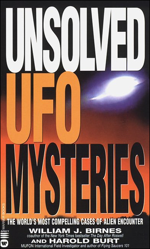 Cover of Unsolved UFO Mysteries.