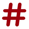 An image of a hash sign.